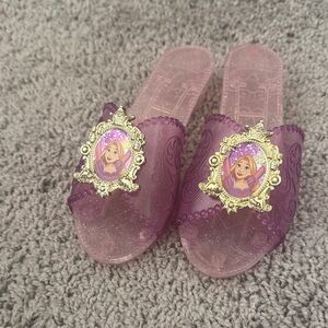 Purple Princess Slide Sandals